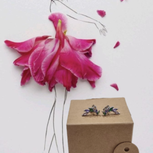 Pendientes de Laurel de colores