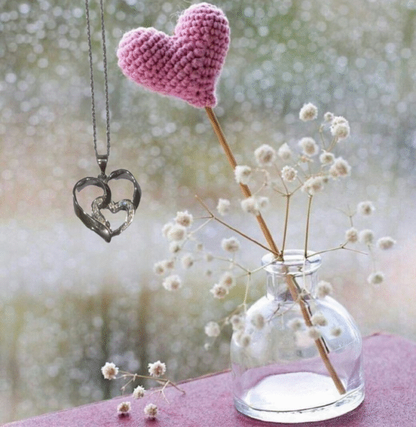 Colgante de Corazones Enlazados: imagen 1