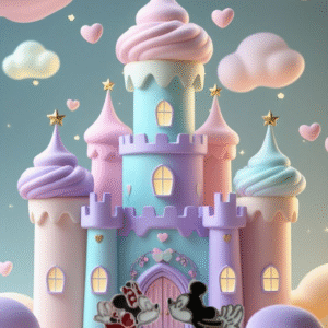 Pendientes de Mickey y Minnie